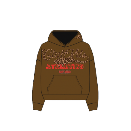 Club Xds leopard logo Hoodie